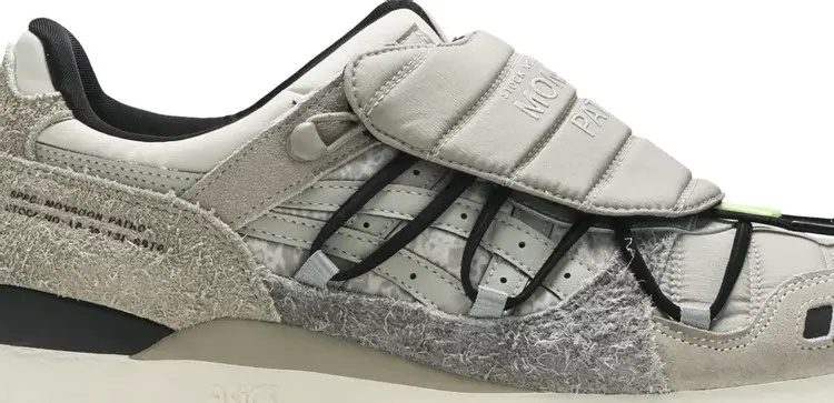 Кроссовки limited edt x sbtg x gel lyte 3 og 'monsoon patrol - piedmont grey' Asics, серый — фото 3