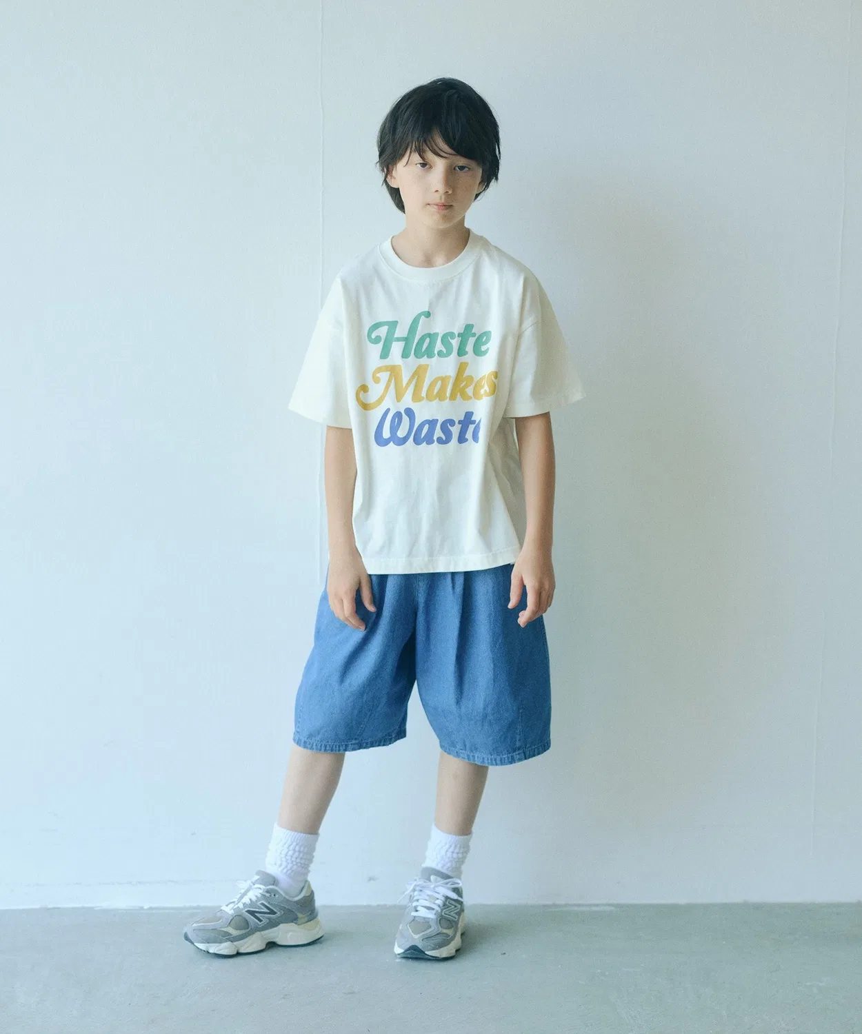 Детская футболка с принтом Colorful Print T-Shirt green label relaxing, Light Blue — фото 4