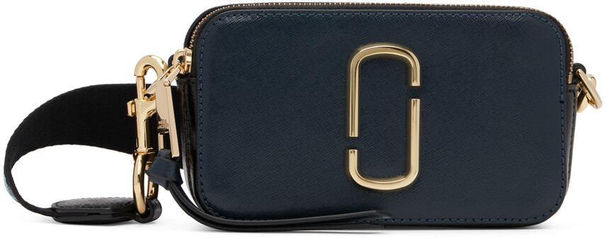 

Темно-синяя сумка The Snapshot Marc Jacobs, Синий, Темно-синяя сумка The Snapshot Marc Jacobs