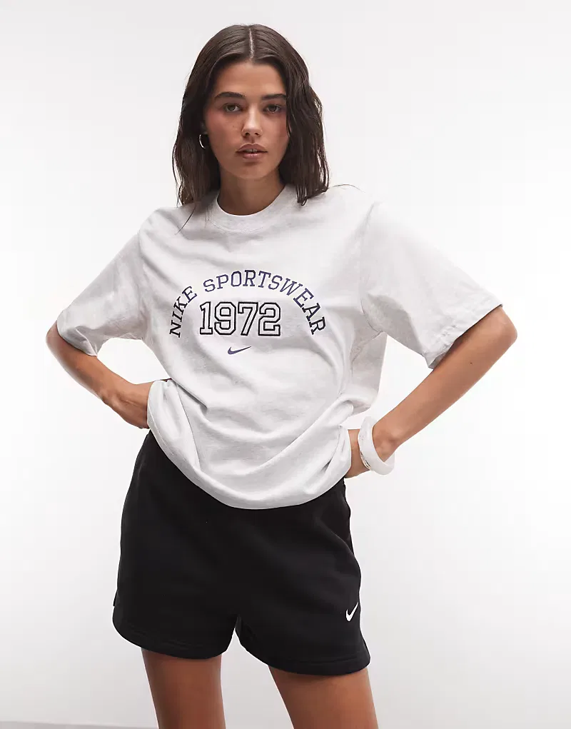 Шорты Nike Studio Fleece 4 дюйма, черный