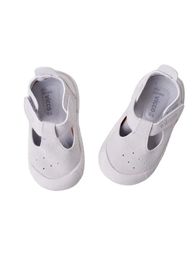 Детские ботинки для девочек джинсовые Glam Vicco, Gray — фото 4
