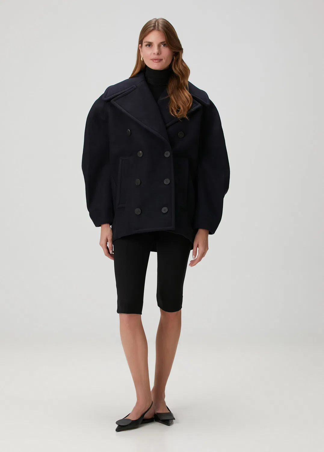 Пальто Jacquemus, темно-синий — фото 2