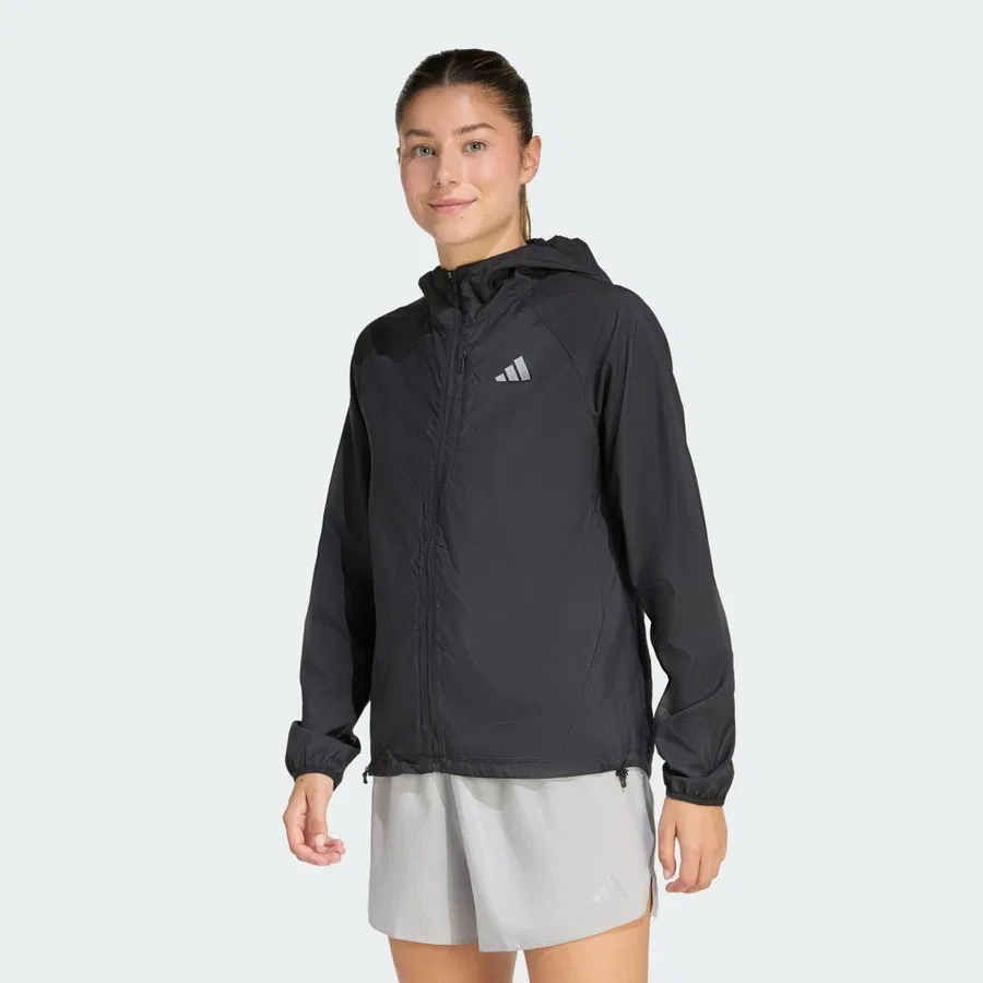 Куртка для бега с капюшоном Performance KA4339 adidas, Черный