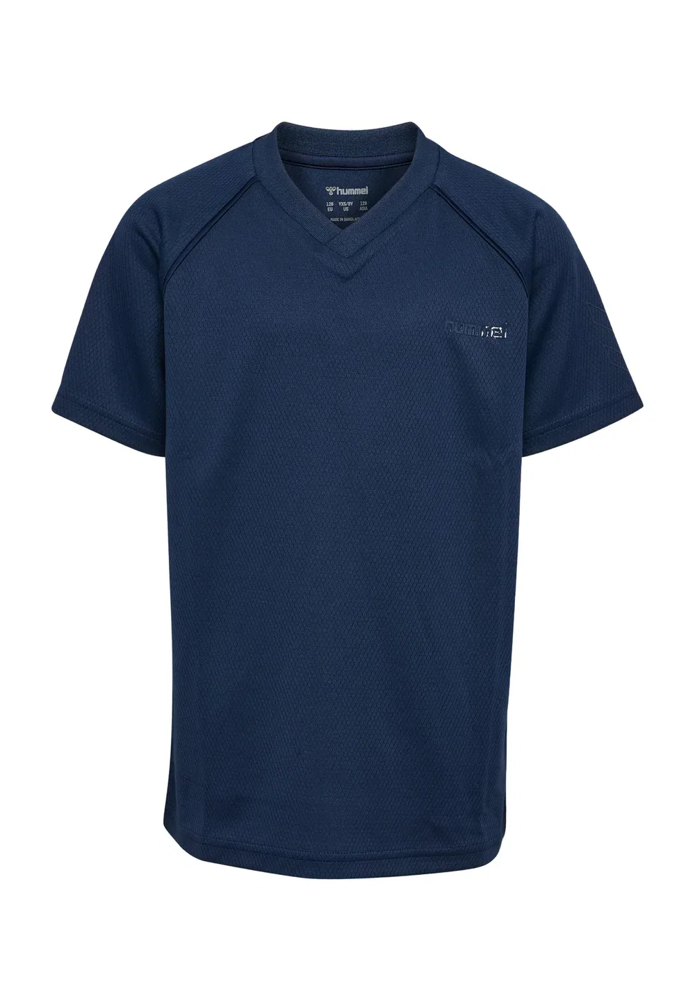Hmljr reg active t-shirt s/s unisex - print t-shirt Hummel, Dress Blues — фото 3