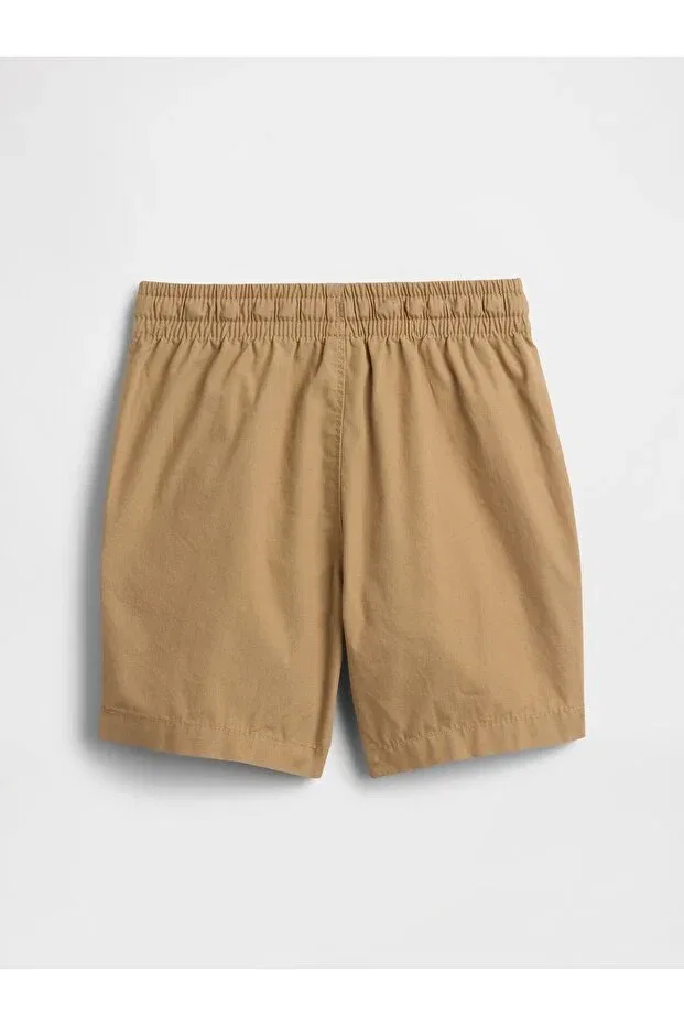 Детские шорты для мальчиков хлопковые Gap, Light Brown-003 — фото 4