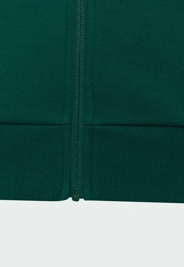 Детская толстовка унисекс на молнии Adidas Performance, белый/зеленый — фото 3