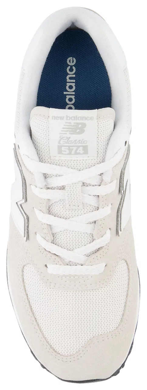 Кроссовки для мальчиков 574 New Balance, серый/белый — фото 4