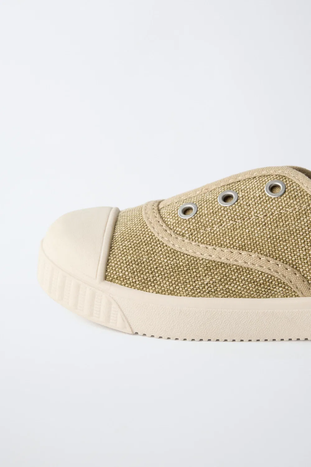 ПРОСТЫЕ КРОССОВКИ ZARA, Light Beige — фото 4