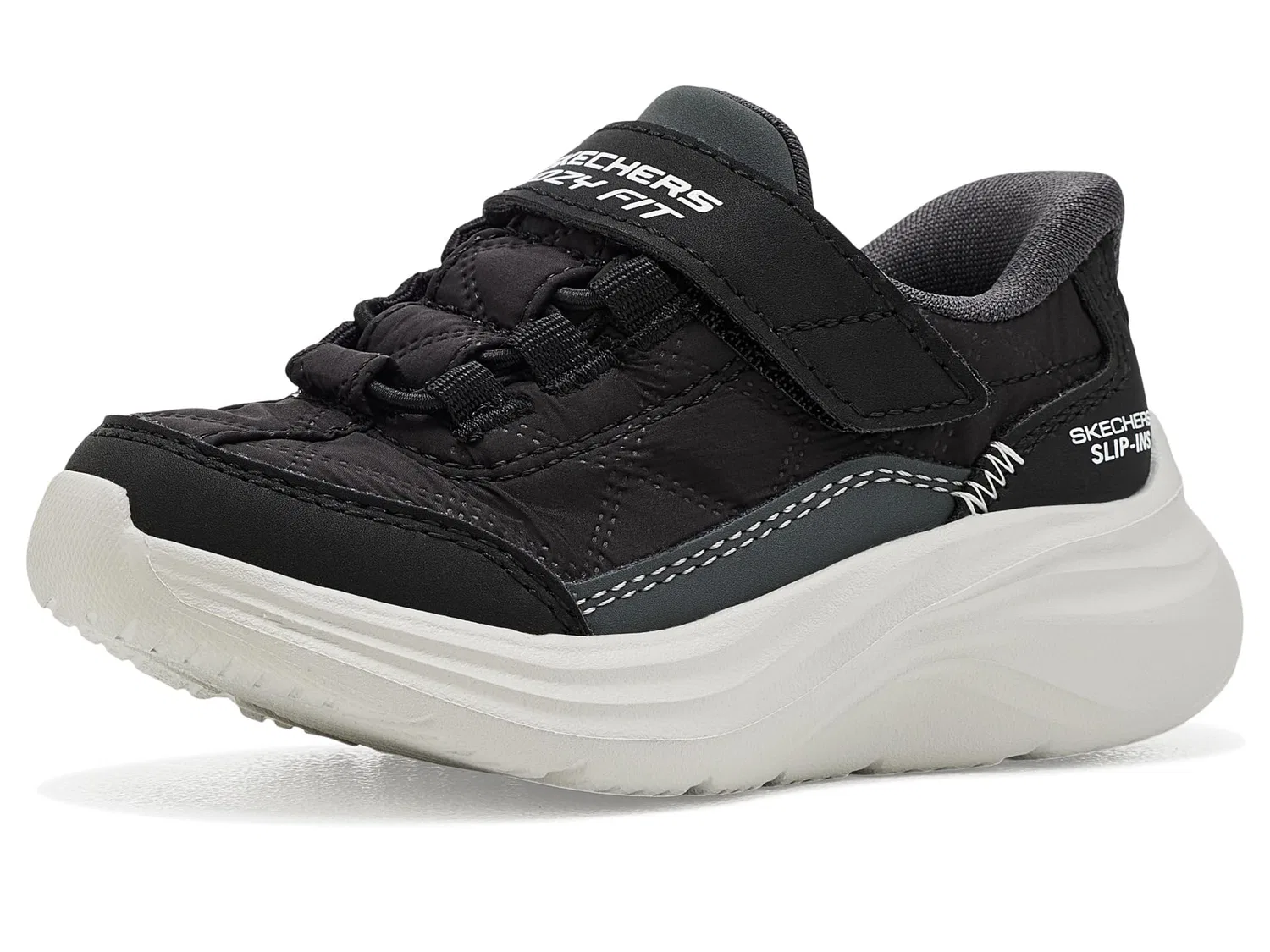 Кроссовки Hands-Free Slip-Ins-Comfy Sprints 404210N (для малышей) Skechers Kids, Black/White