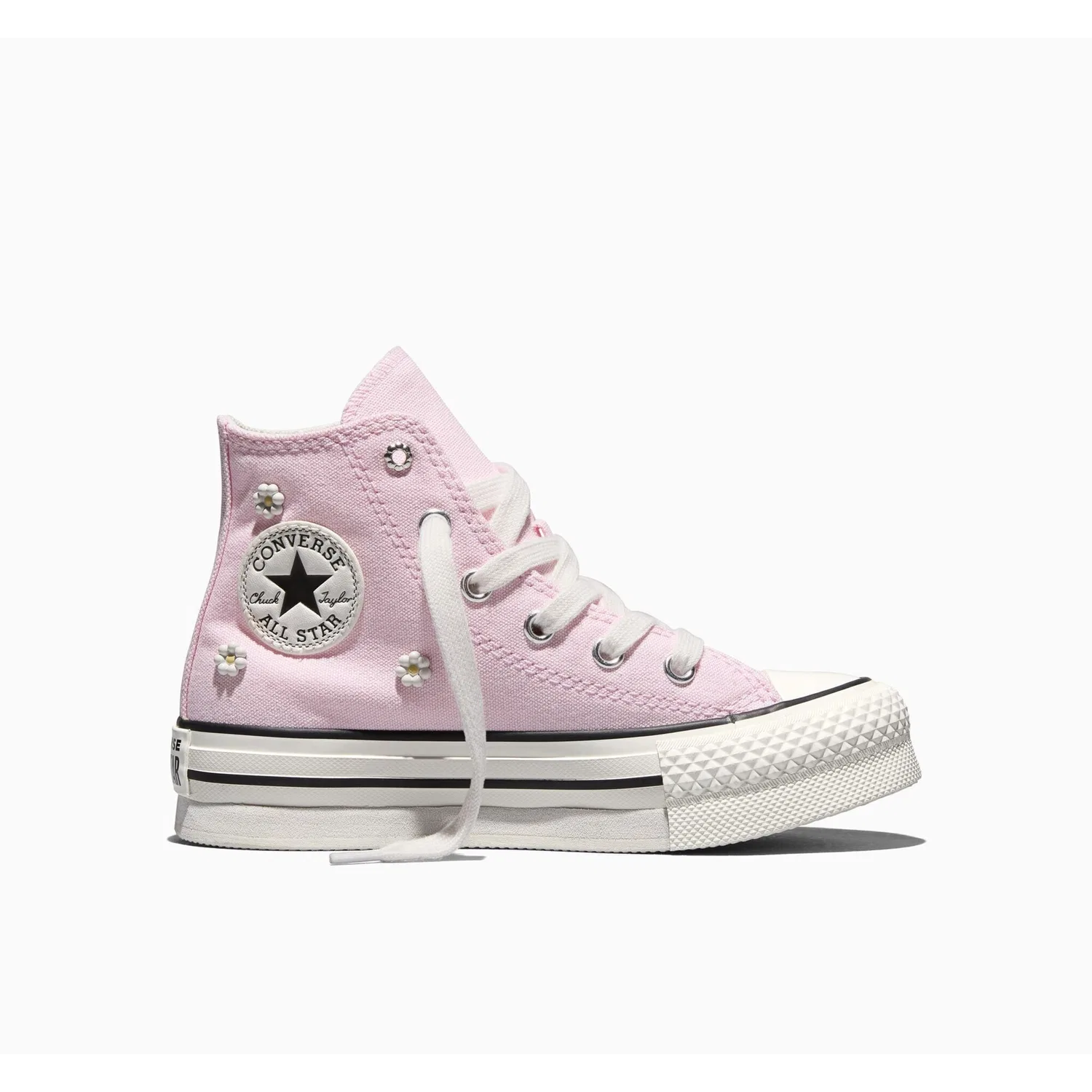 Детские кеды с высокой посадкой Converse, New Found Bloom/Vintage White/Black
