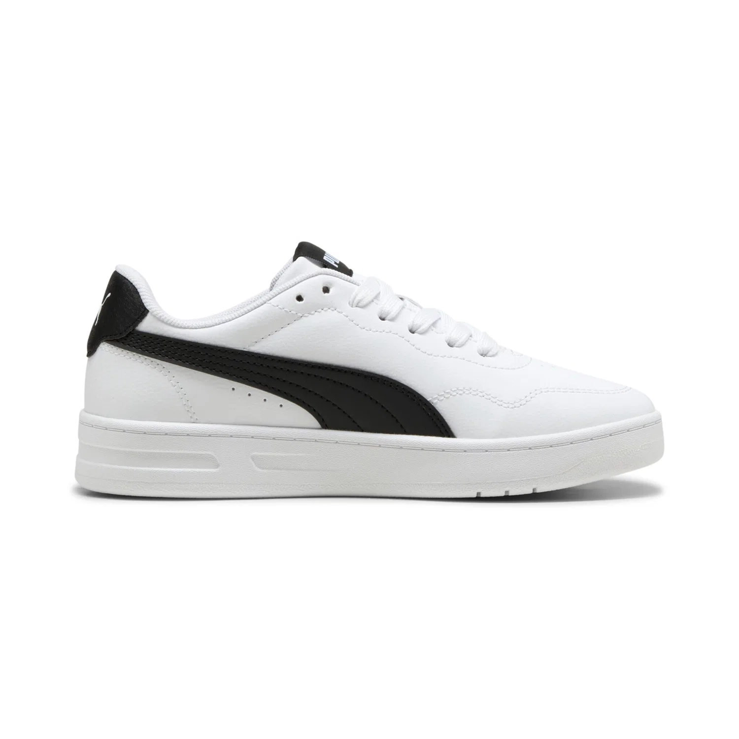 Детские кроссовки для спорта и повседневной носки Court Lally PUMA, White/Black — фото 3
