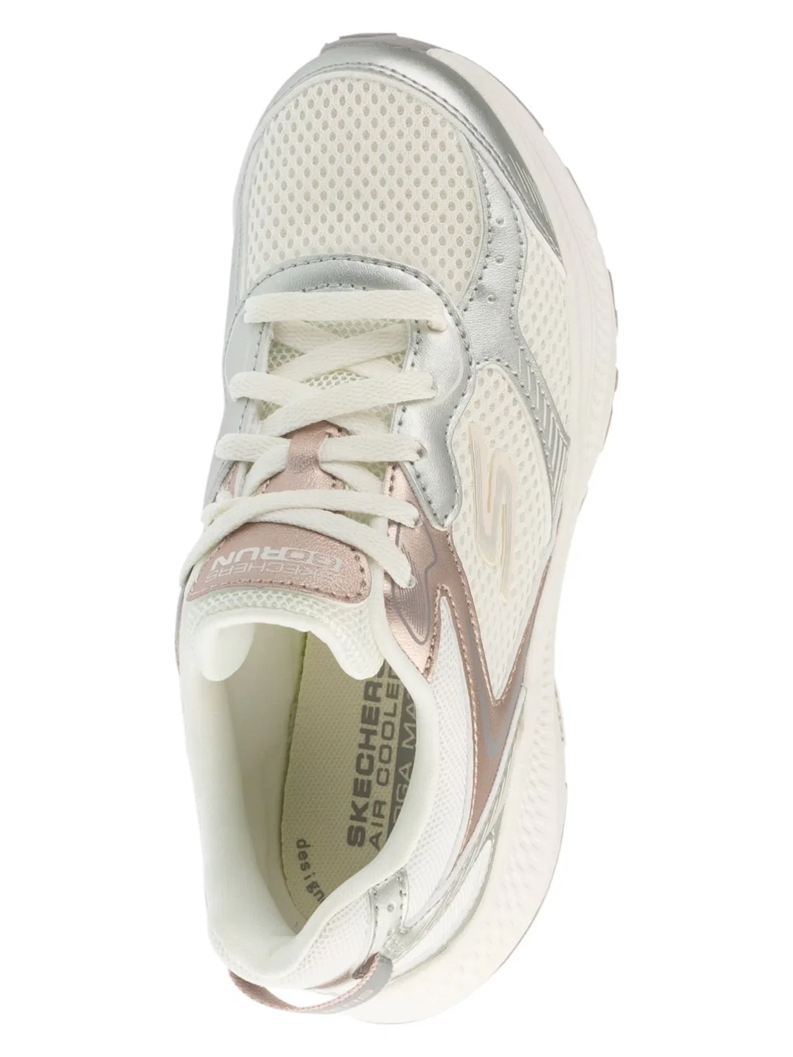 Кроссовки SKECHERS Skechers Go Run Consistent 2.0 - Hi Light белого цвета — фото 4