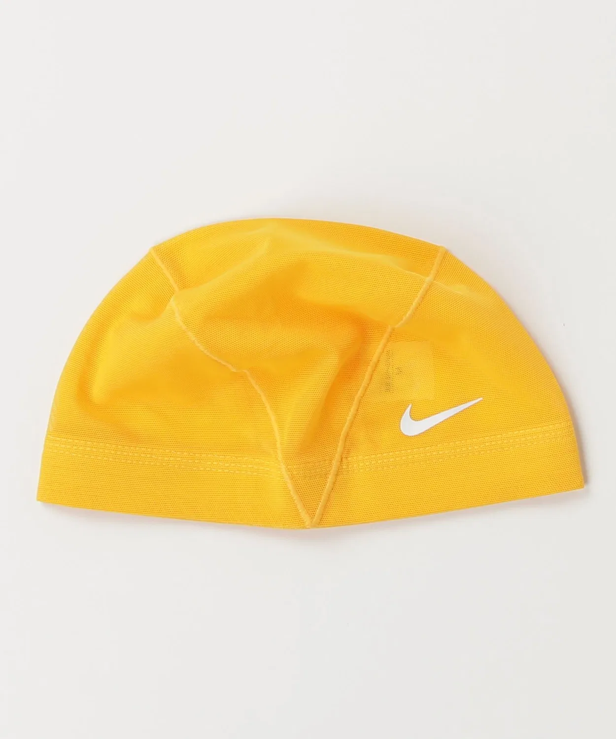 Детская плавательная шапочка NIKE из сетки, жёлтая