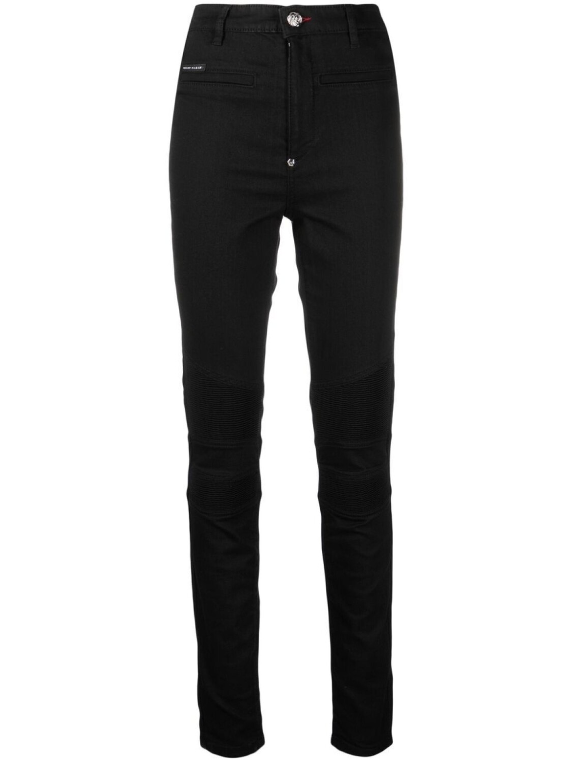 

Philipp Plein джинсы с завышенной талией, черный