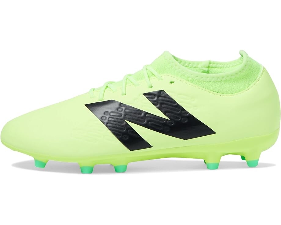 Кроссовки New Balance TEKELA MAGIQUE FG V4+, цвет Bleached Lime Glo/Lime Leaf — фото 4
