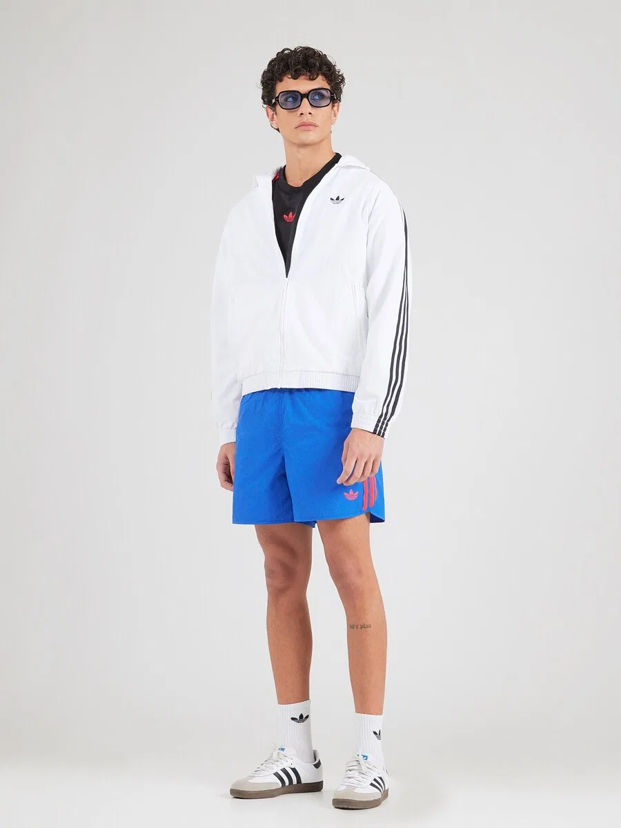 Шорты ADIDAS ORIGINALS Regular Pants 'Sprinter' королевского синего цвета — фото 4