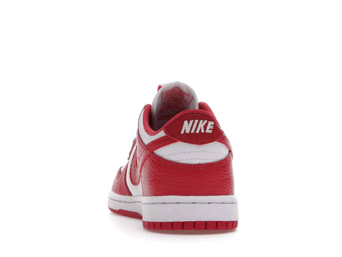 Детские кроссовки с принтом Nike Dunk Low Nike, White Archaeo Pink — фото 4