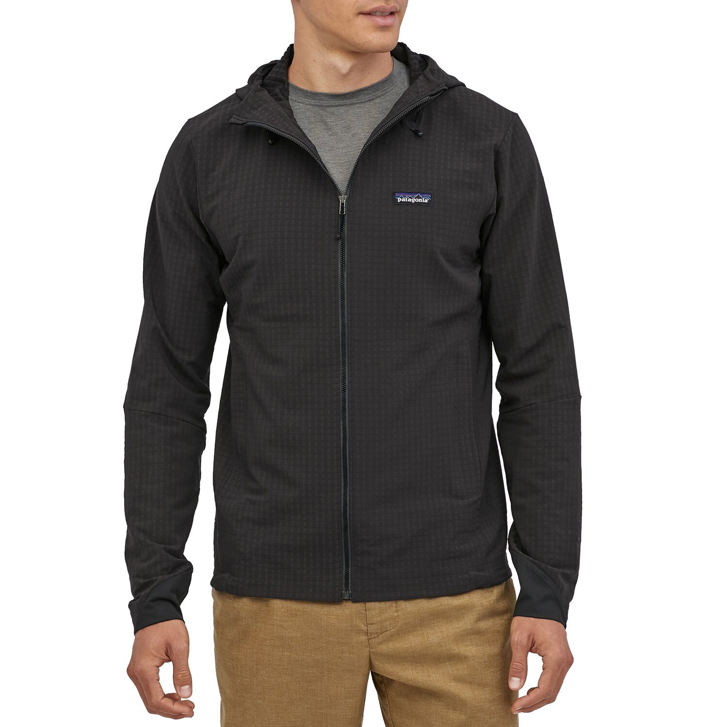 

Куртка Patagonia R1 TechFace, чёрный