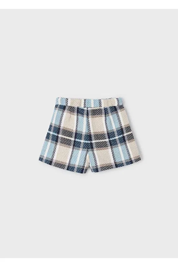 Детские шорты для девочек с принтом Mayoral, Navy Blue — фото 2