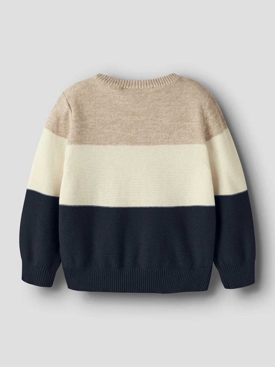 Nmmvohan ls knit - jumper Name It, Sesame — фото 2