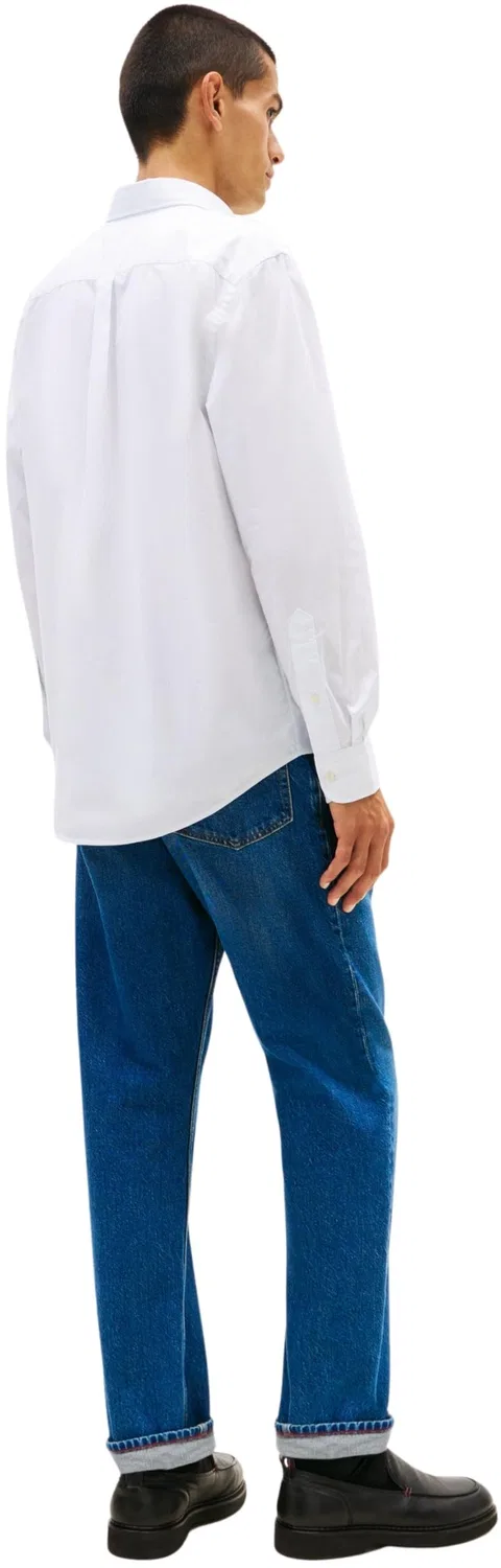 Мужская рубашка с длинным рукавом Flex Poplin Tommy Hilfiger, Sweet Blue — фото 3