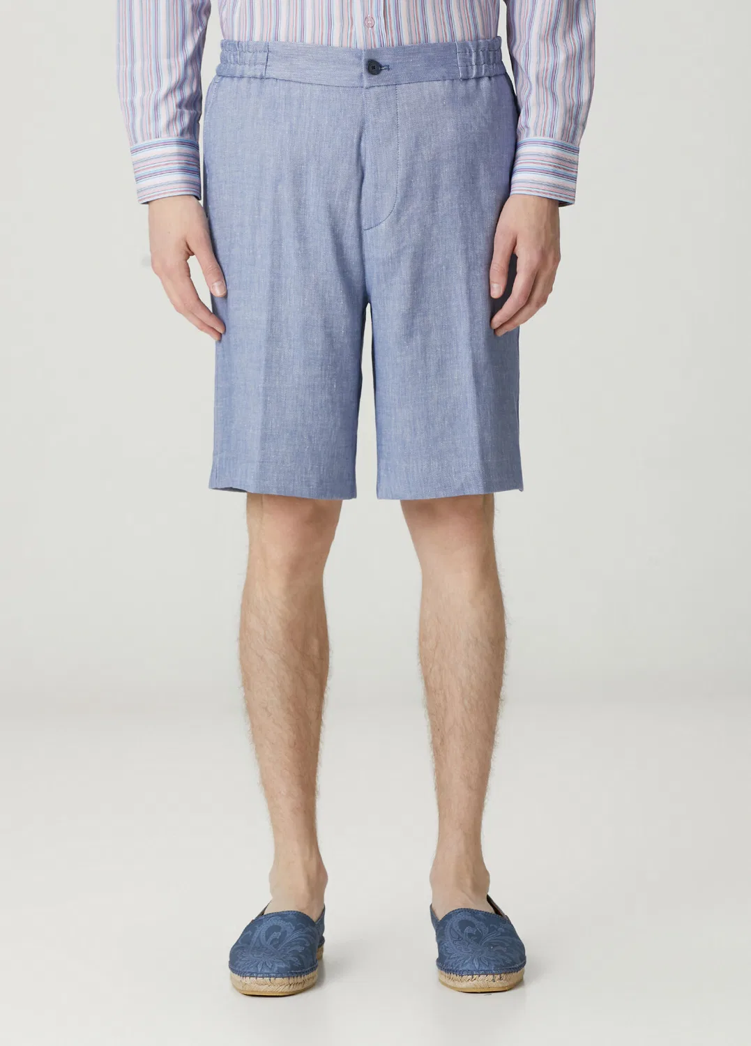 Шорты Bermuda Etro, light blue — фото 2