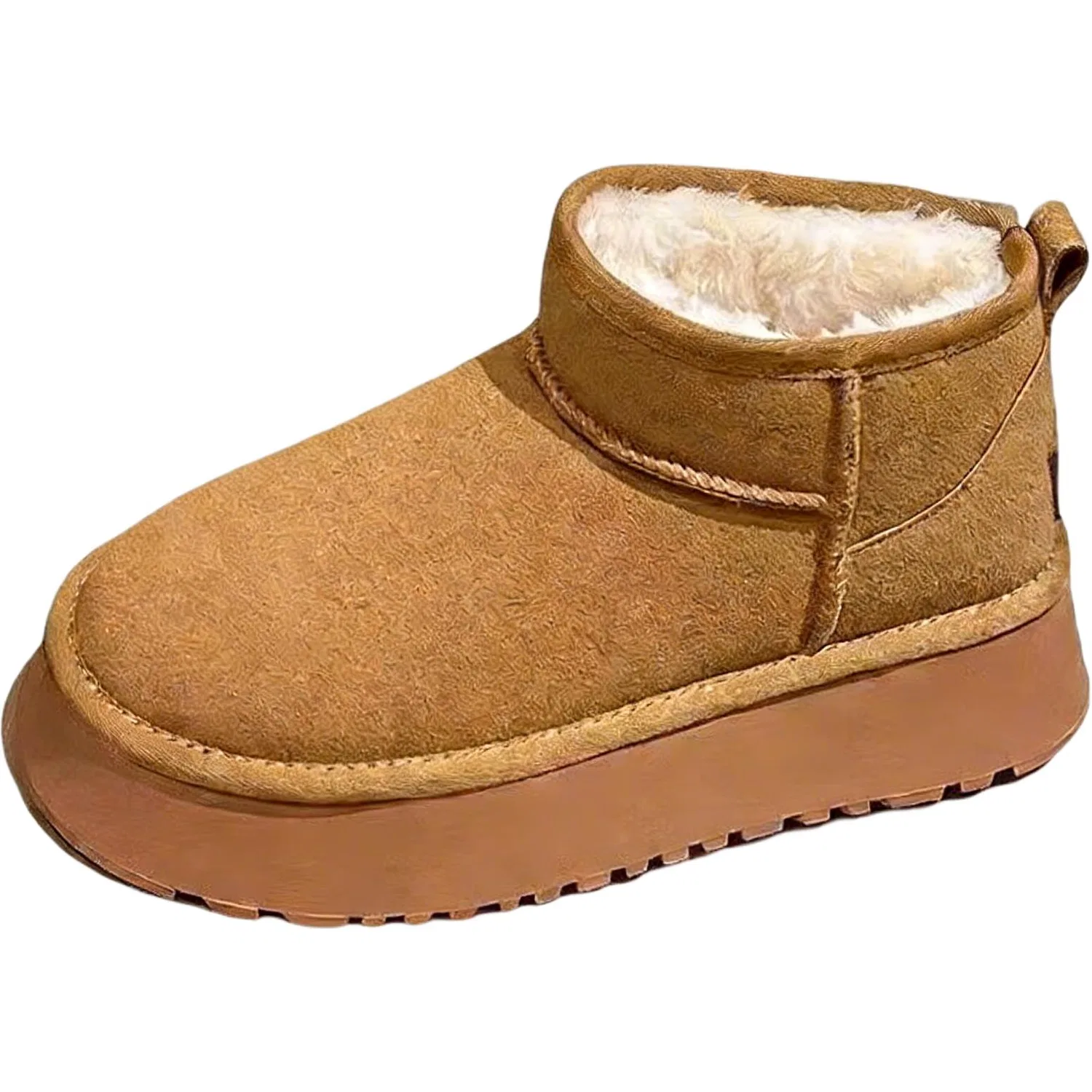Детские зимние сапоги с утеплителем и флисовой подкладкой Snow Boots, JBBCN, Brown