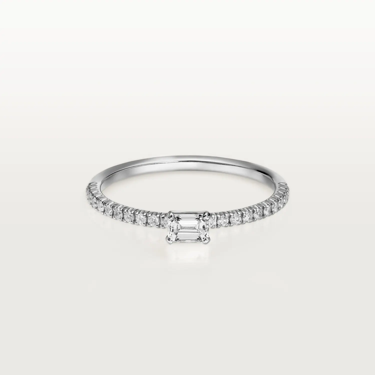 Кольцо Cartier Etincelle de Cartier, белое золото/бриллианты — фото 4