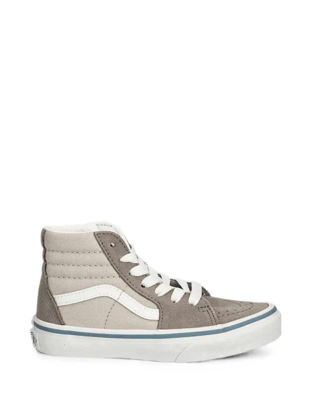 Высокие кеды Sk8-Hi со вставками Vans Kids, серый — фото 2