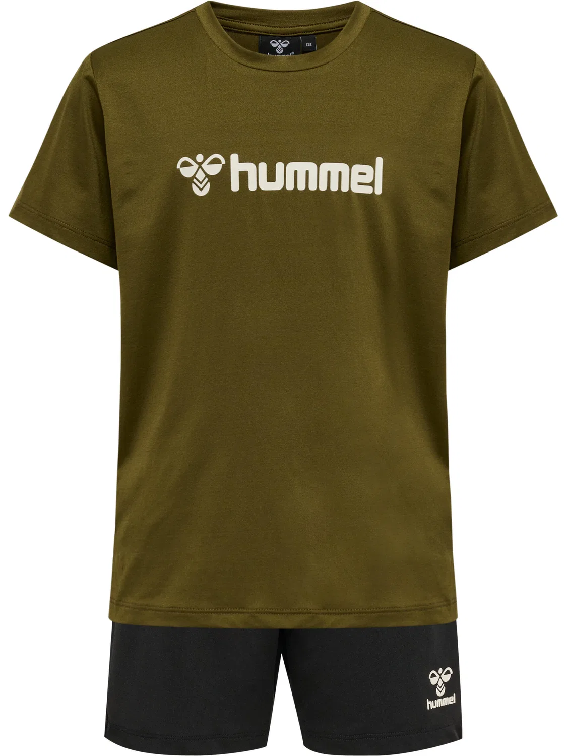 Детский спортивный костюм с регулируемой талией Hmlplag Hummel, Dunkelolivgrun