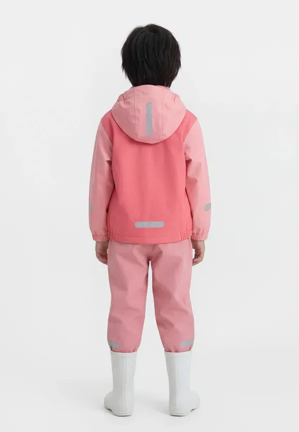 Комплект: куртка и брюки, водонепроницаемый, Unisex set - waterproof jacket, Tretorn, light rose, светло-розовый — фото 2
