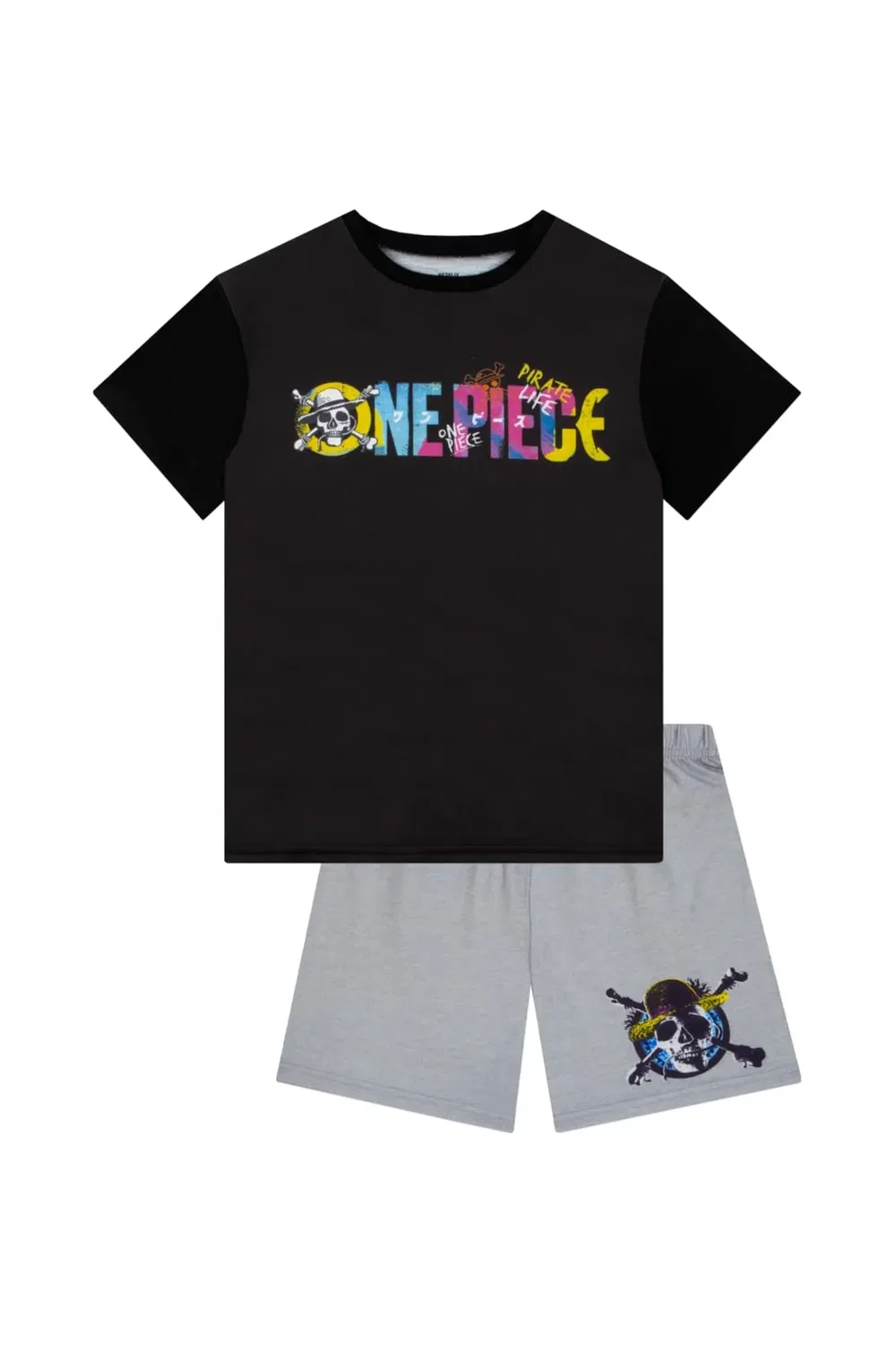 Пижамные шорты One Piece, Black