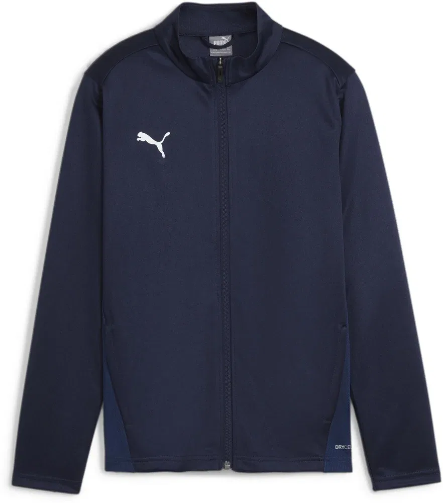 Куртка спортивная детская TeamGoal Training Jacket Jr Puma, синий