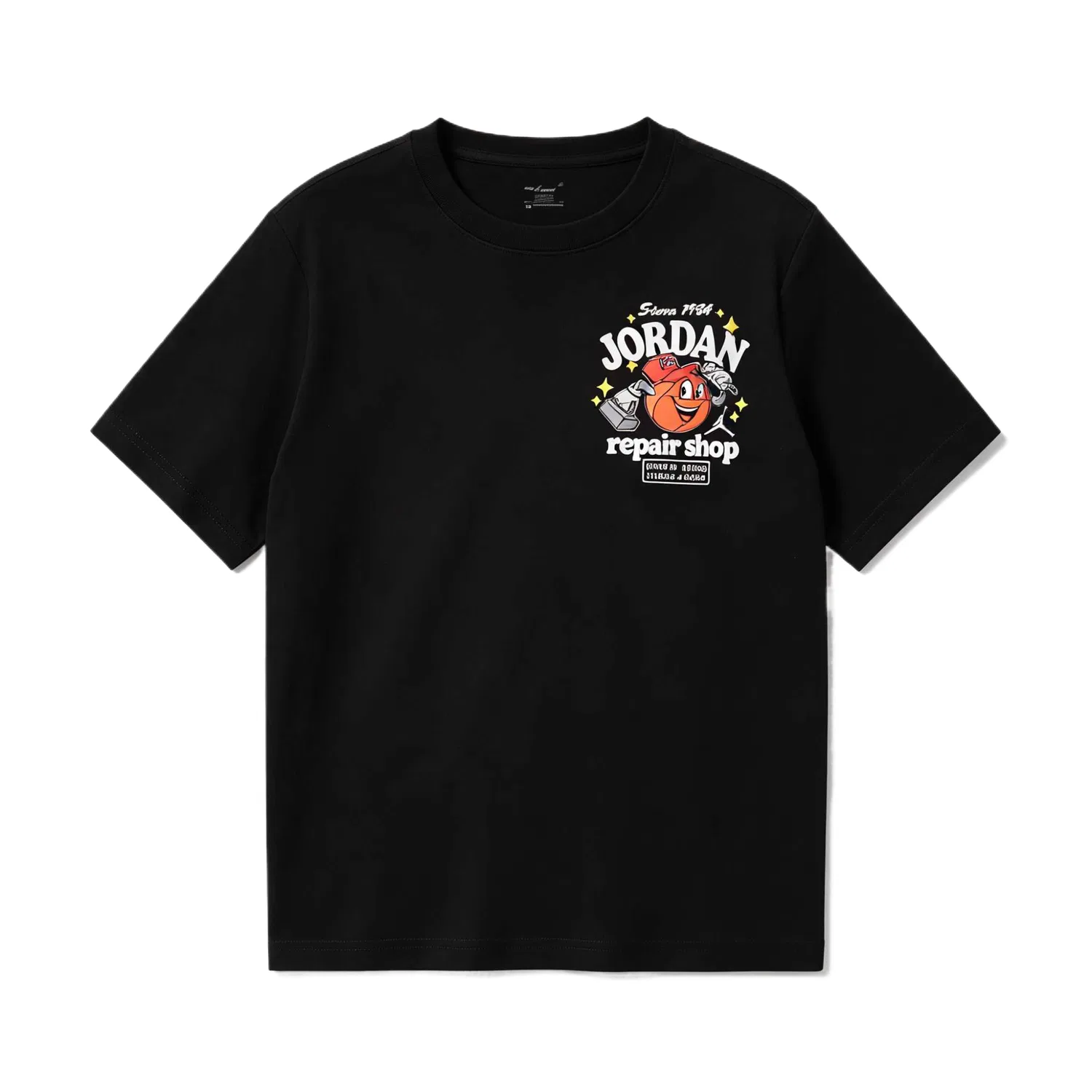 Футболка для детей с круглым вырезом Jordan, Black