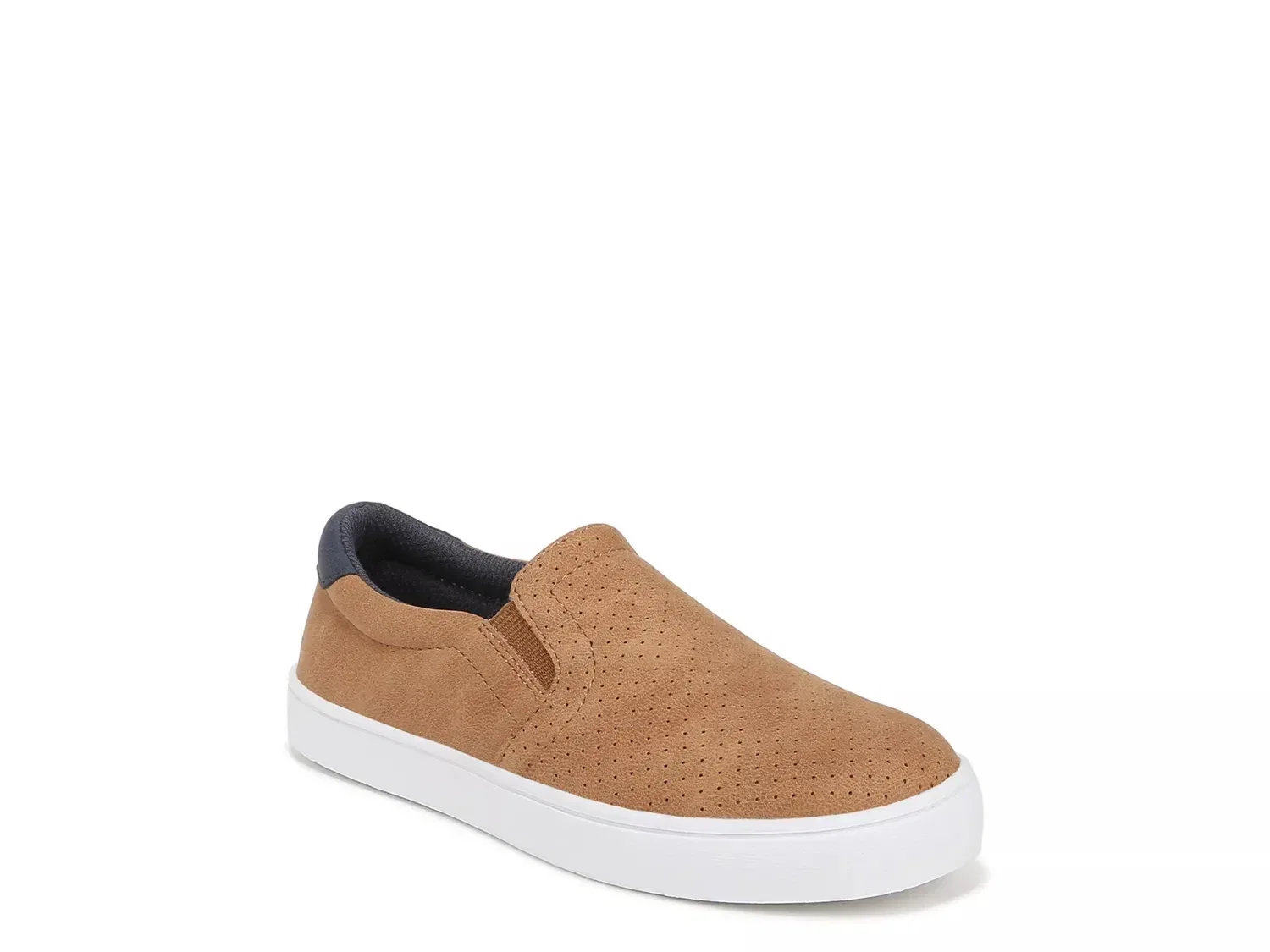 Кроссовки slip-on Madison, кожа, Dr. Scholl's, коричневый