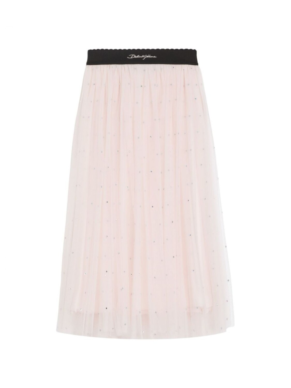 

Юбка в горох Dolce & Gabbana Kids, розовый