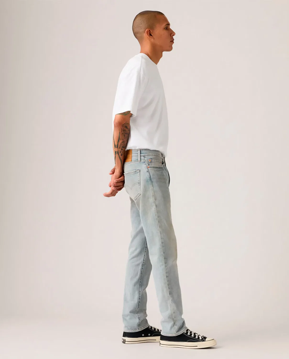 Мужские джинсы slim с зауженным кроем 511 Slim Levi's, Azul Claro — фото 4