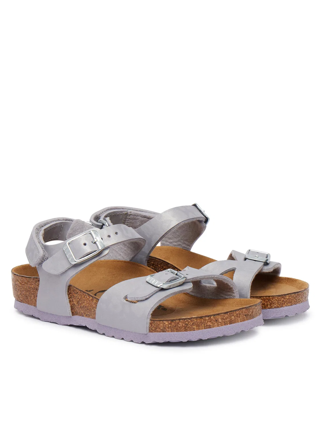 Сандалии для девочки Rio Birkenstock, светло-сиреневый — фото 2