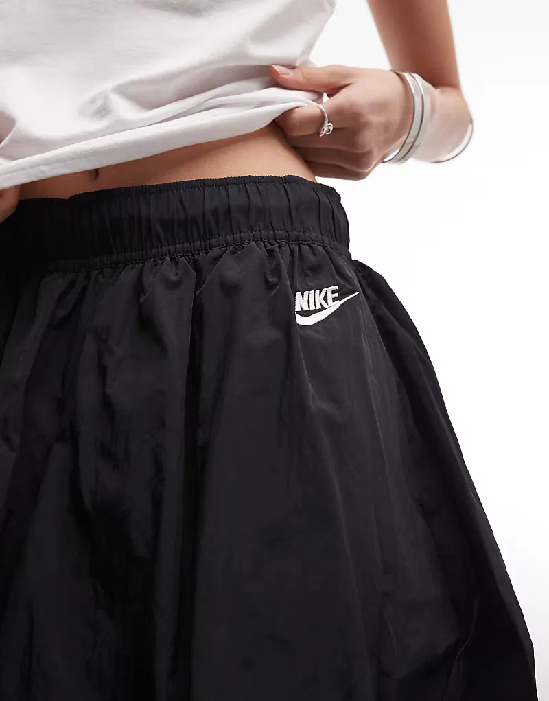 Юбка-пузырь Nike, черный — фото 3