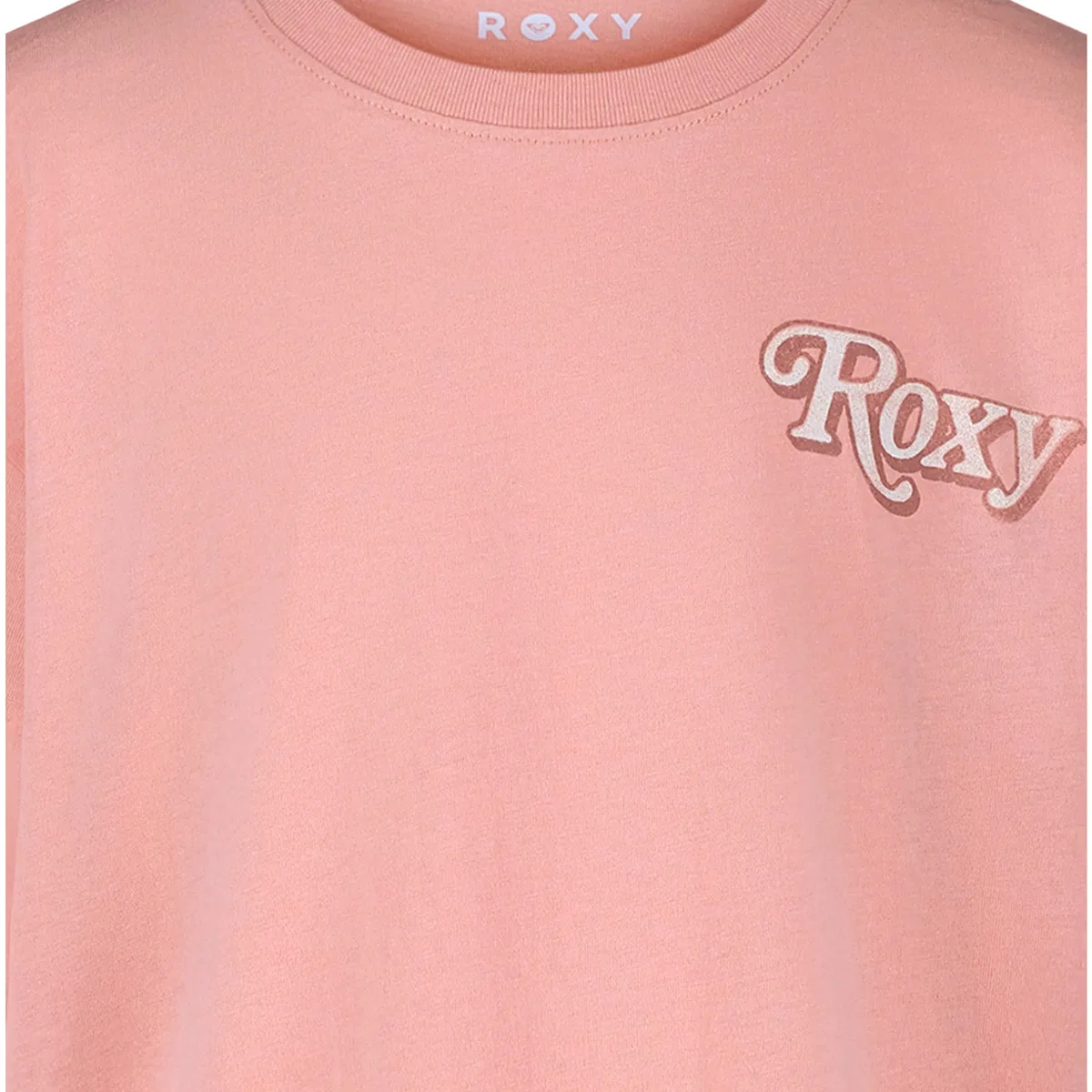 Детская футболка оверсайз Wavy Daze Roxy, Cozy Peach — фото 3