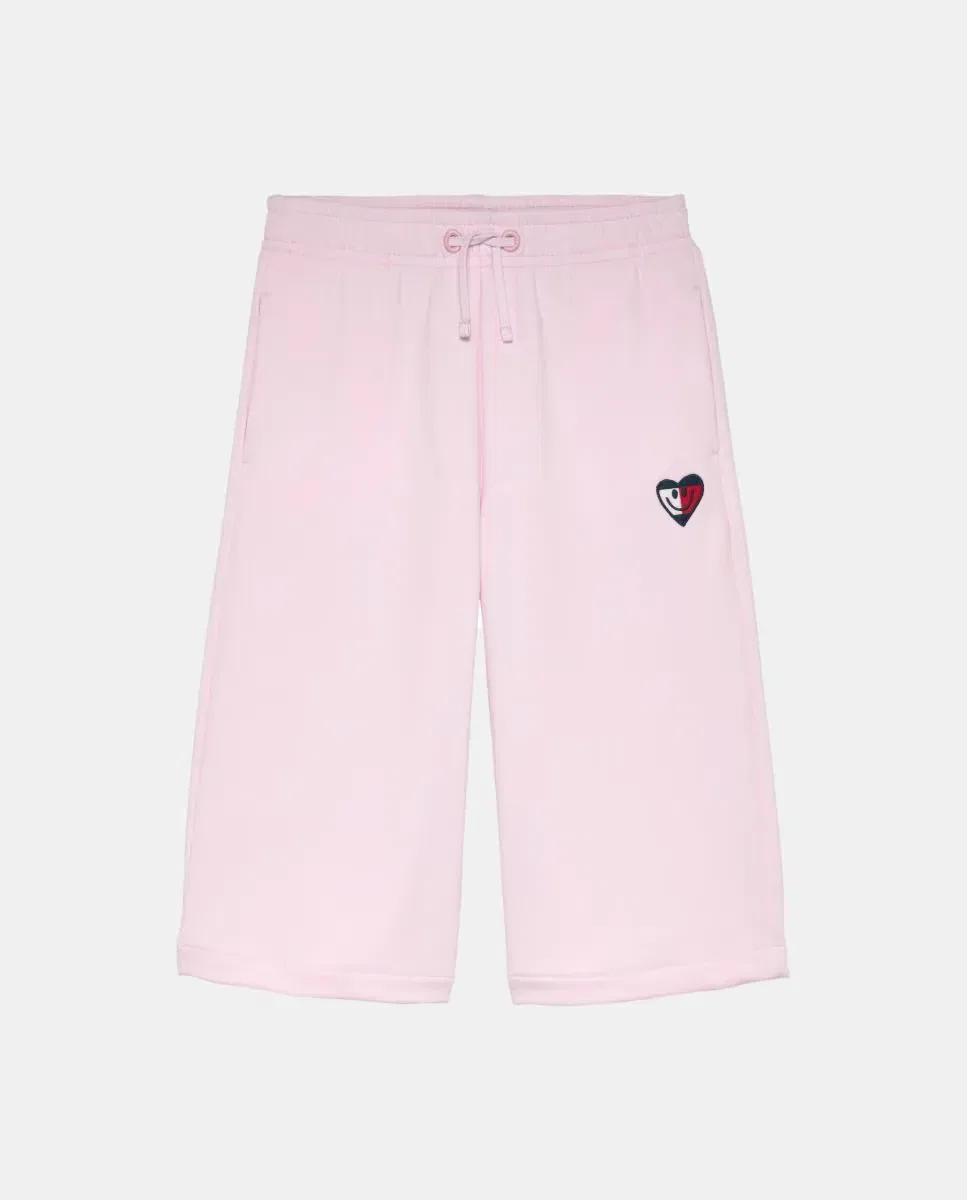 Детские спортивные штаны для девочек с принтом Culotte Tommy Hilfiger, Rosa