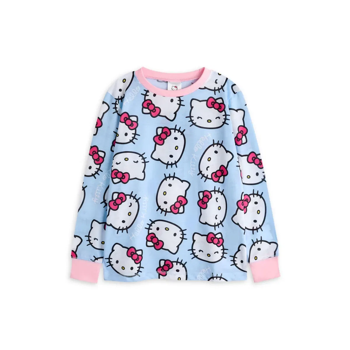 Hello Kitty Пижама с длинным рукавом и длинными штанинами, Комплект из 2 предметов, Мульти — фото 2
