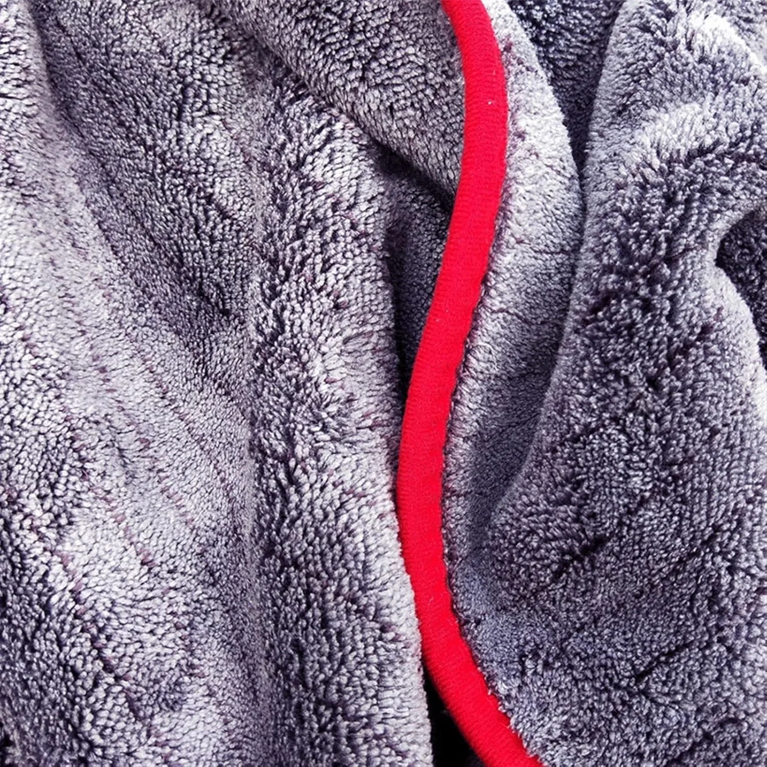 Полотенце для рук, Microfibre, 7LiuYueFei6, 60x90 см, Dark Grey — фото 3