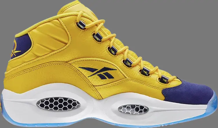 

Кроссовки Reebok Question Mid, желтый