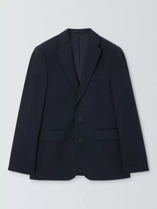 

Куртка John Lewis Washable Regular Fit Notch Lapel Suit, темно-синий