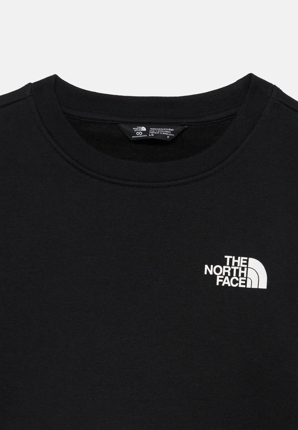 Толстовка унисекс Teen evolution box The North Face, Black — фото 3
