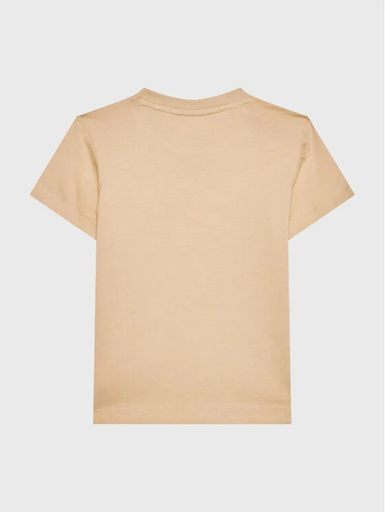 Футболка regular fit adicolor Adidas Originals, бежевый — фото 2