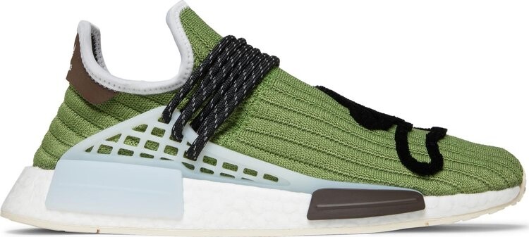 Кроссовки Adidas BBC Ice Cream x Pharrell x NMD Human Race 'Running Dog', зеленый — фото 2