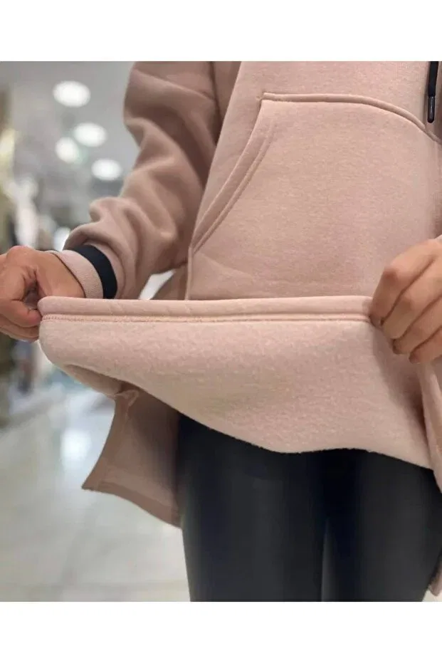 Детское платье для девочек с длинным рукавом Embroidered Minimoda Kids, Mink — фото 2