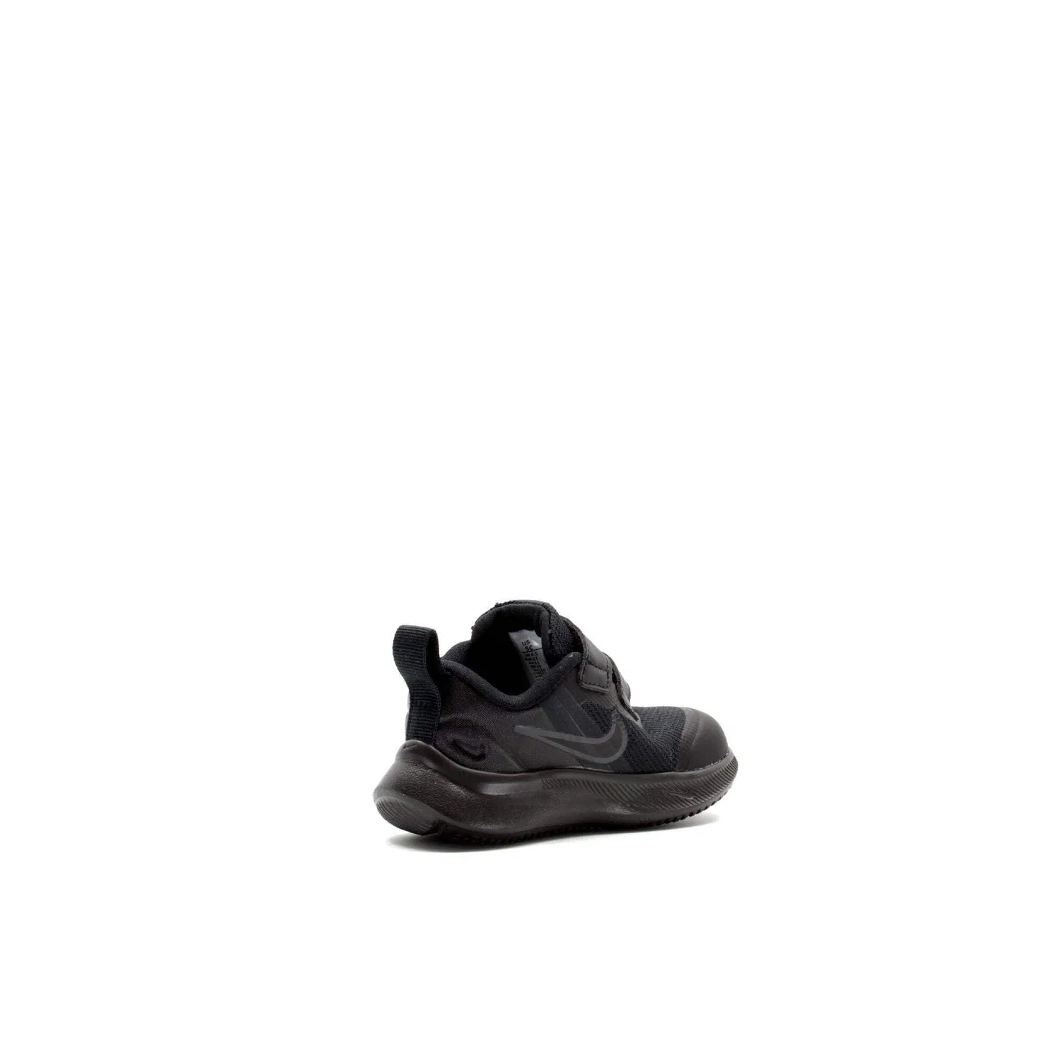 Детские кроссовки для мальчиков с сетчатым верхом Star Runner 3 NIKE, Black Black Dk Smoke Grey — фото 4
